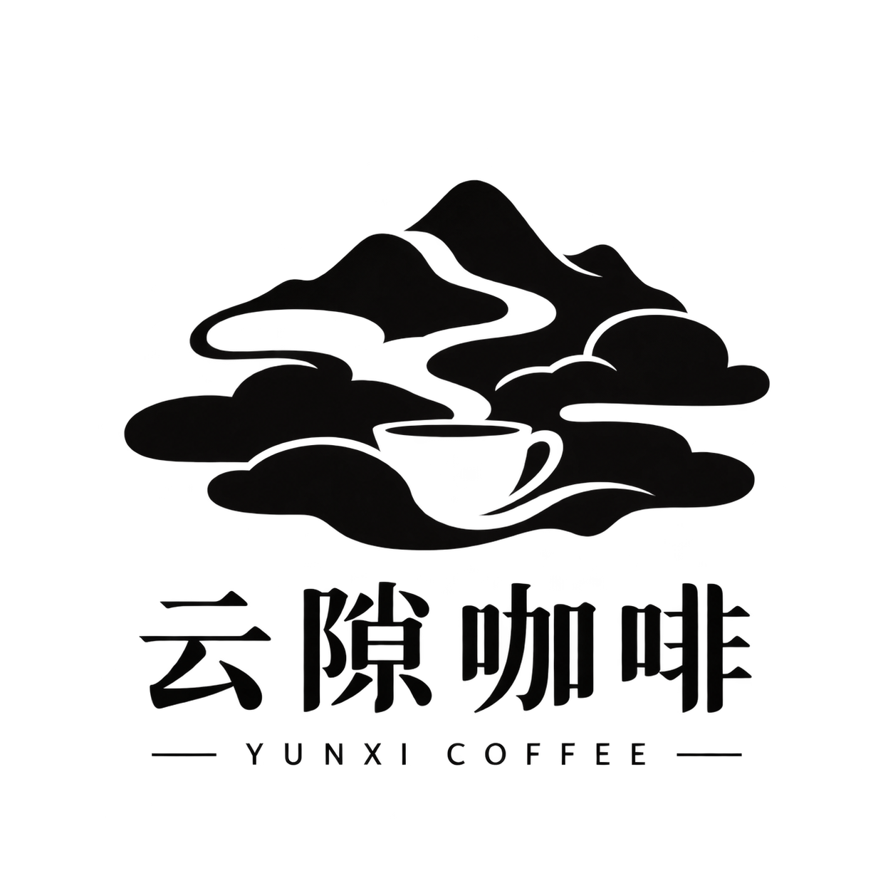 云隙咖啡品牌 Logo
